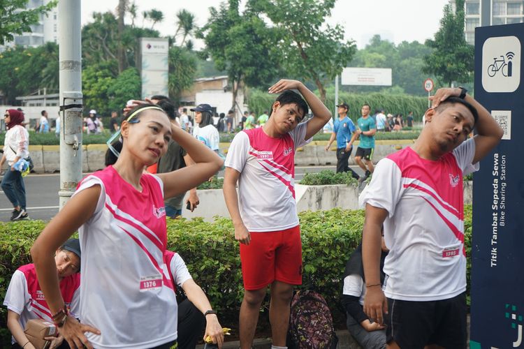 Race photo from Smartfren Run 2024 Vibes