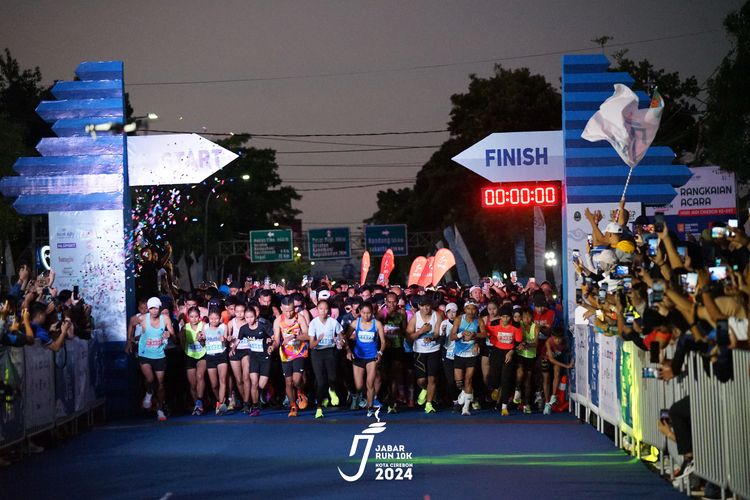 Race photo from Jabar Run 10K 2024