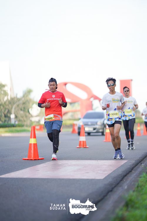 Race photo from Taman Budaya x BOGORUN 2025