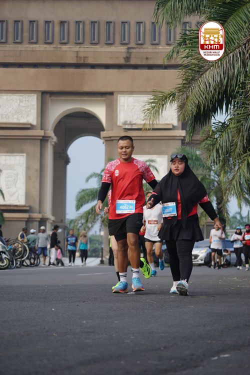 Race photo from Kediri Half Marathon 2025