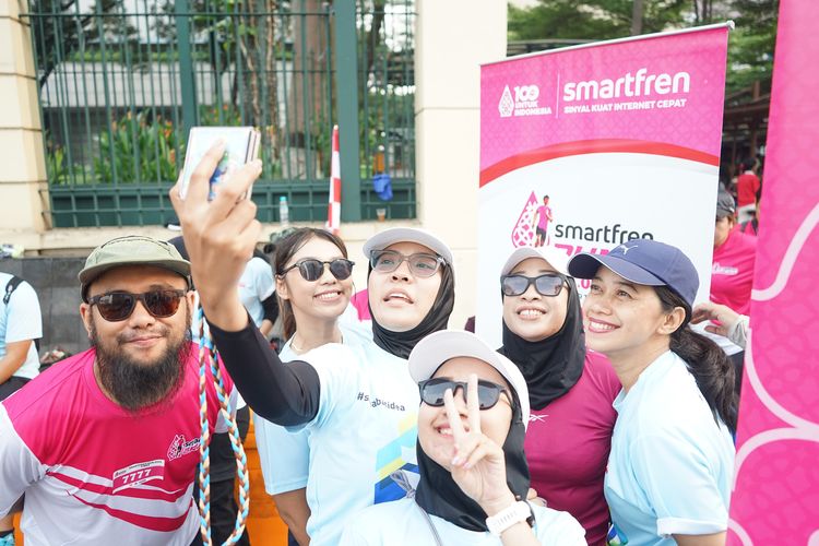 Race photo from Smartfren Run 2024 Vibes