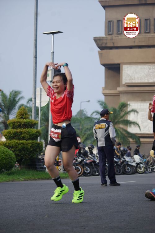 Race photo from Kediri Half Marathon 2025