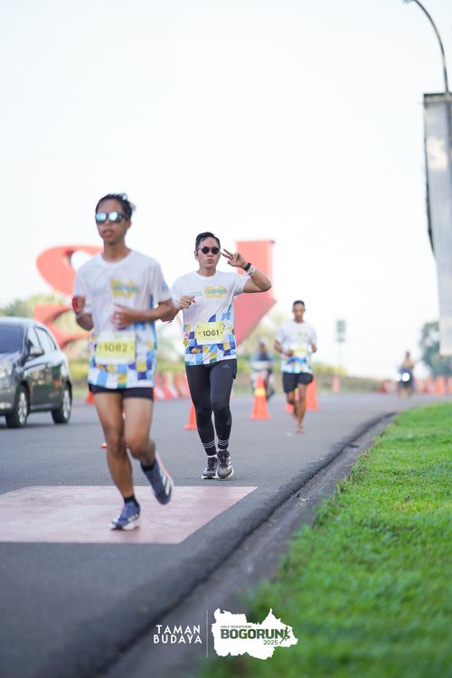 Race photo from Taman Budaya x BOGORUN 2025