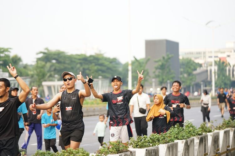Race photo from One Run 10K Vibes 2024