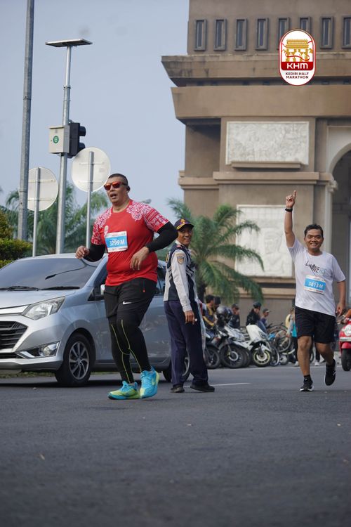 Race photo from Kediri Half Marathon 2025