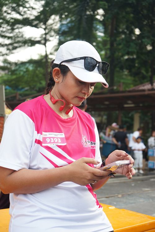 Race photo from Smartfren Run 2024 Vibes