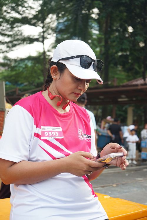 Race photo from Smartfren Run 2024 Vibes