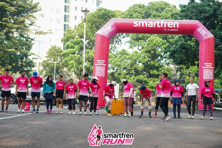 Race photo from Shakeout Run - Smartfren Run