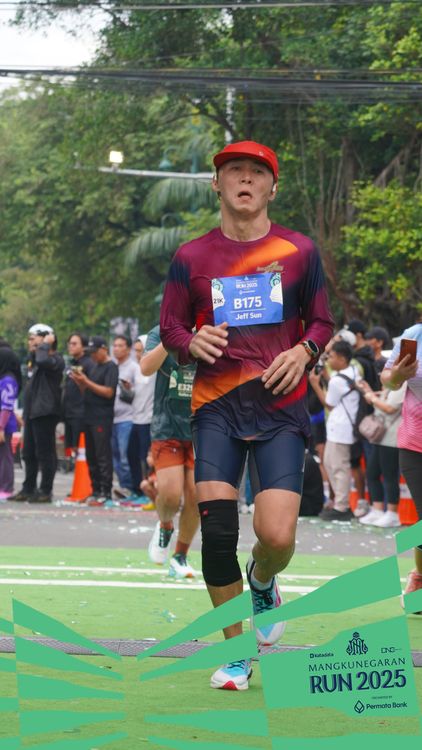 Race photo from Mangkunegaran Run 2025