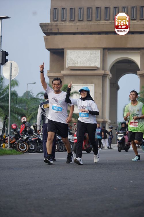 Race photo from Kediri Half Marathon 2025