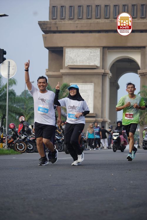 Race photo from Kediri Half Marathon 2025