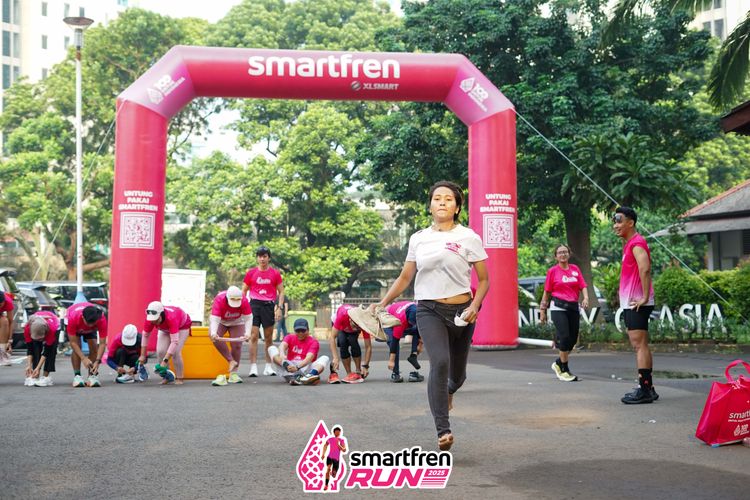 Race photo from Shakeout Run - Smartfren Run