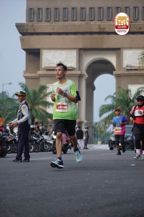 Race photo from Kediri Half Marathon 2025
