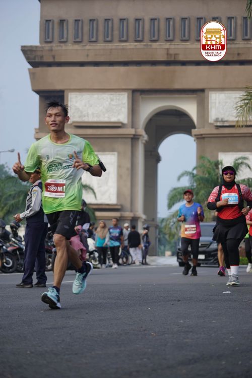 Race photo from Kediri Half Marathon 2025