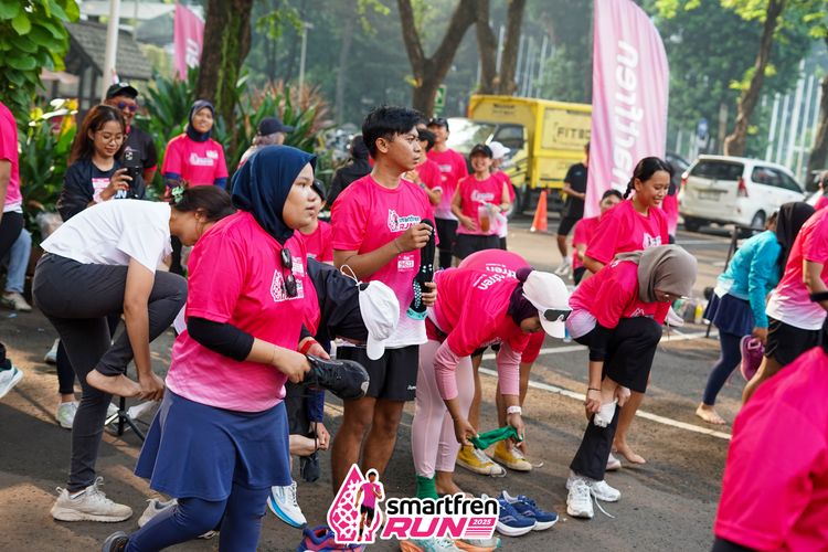 Race photo from Shakeout Run - Smartfren Run