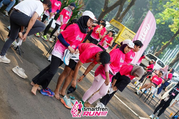 Race photo from Shakeout Run - Smartfren Run