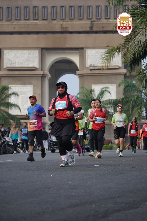 Race photo from Kediri Half Marathon 2025