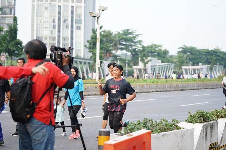 Race photo from One Run 10K Vibes 2024