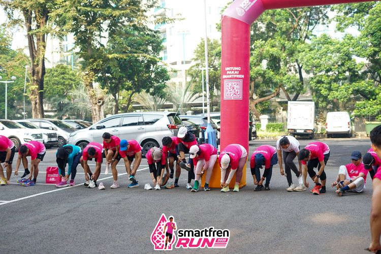 Race photo from Shakeout Run - Smartfren Run