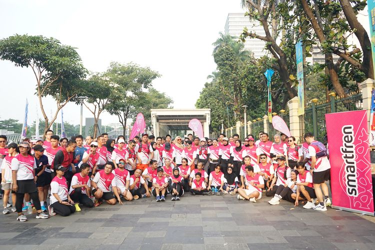 Race photo from Smartfren Run 2024 Vibes