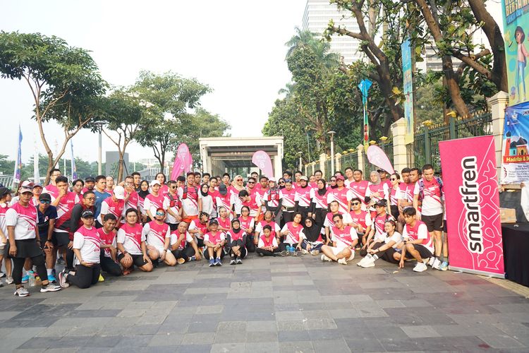 Race photo from Smartfren Run 2024 Vibes