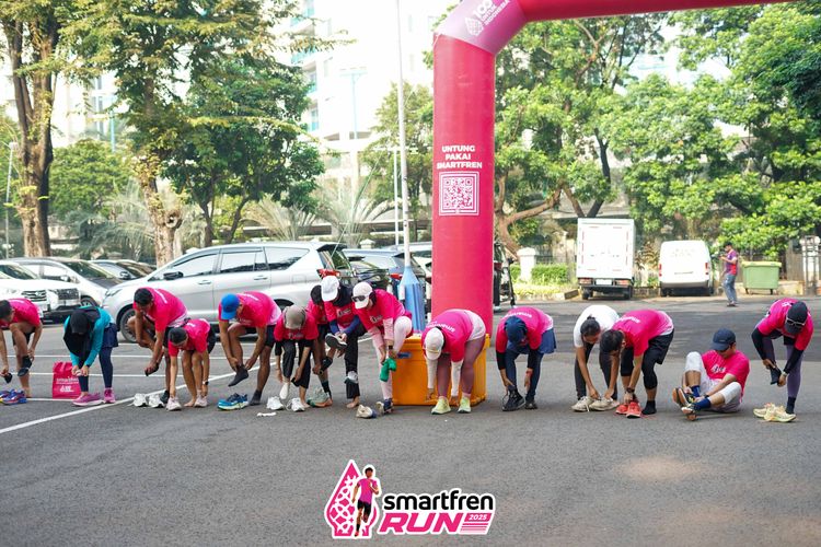 Race photo from Shakeout Run - Smartfren Run