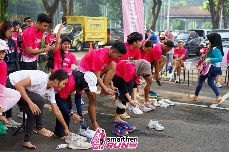 Race photo from Shakeout Run - Smartfren Run