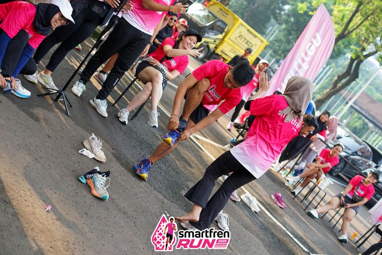 Race photo from Shakeout Run - Smartfren Run