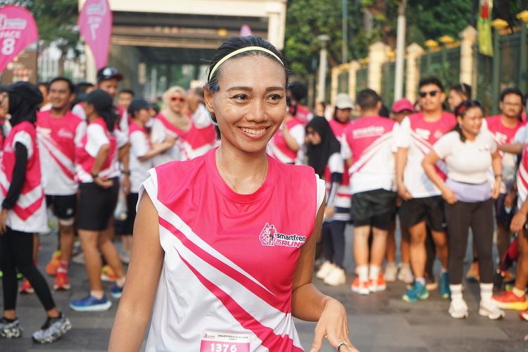 Race photo from Smartfren Run 2024 Vibes