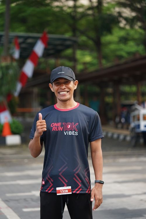Race photo from One Run 10K Vibes 2024