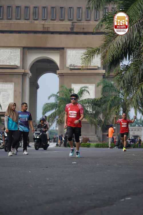 Race photo from Kediri Half Marathon 2025