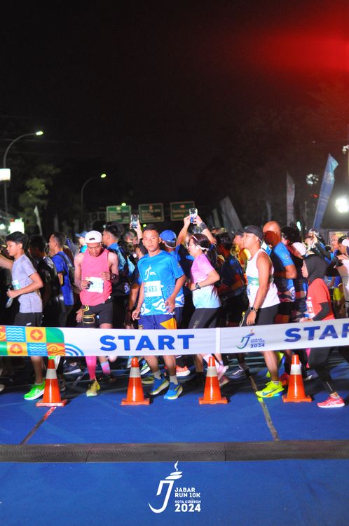 Race photo from Jabar Run 10K 2024