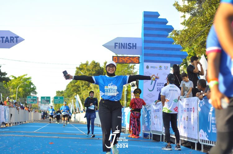 Race photo from Jabar Run 10K 2024