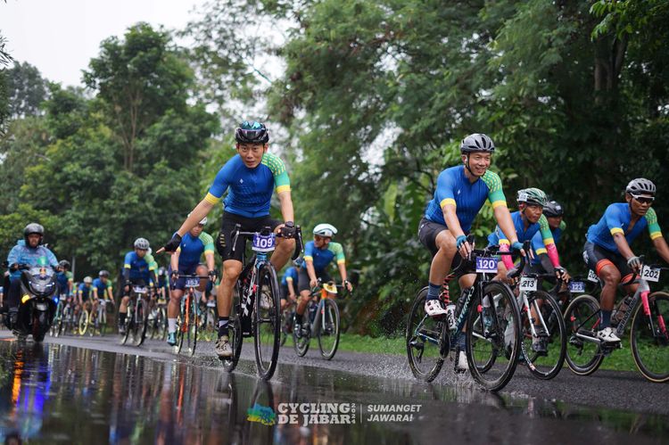 Race photo from Cycling de Jabar 2024