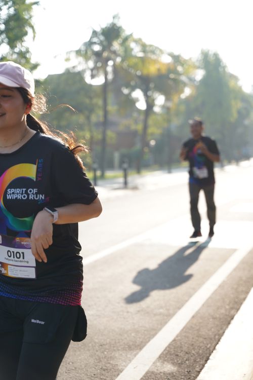 Race photo from WIPRO RUN 2025 - Vitalis Unza 20th Anniversary