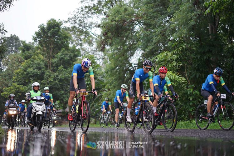 Race photo from Cycling de Jabar 2024