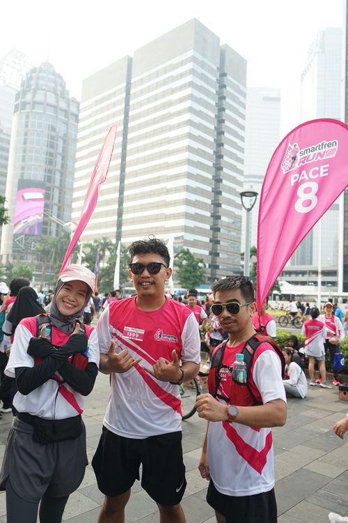 Race photo from Smartfren Run 2024 Vibes