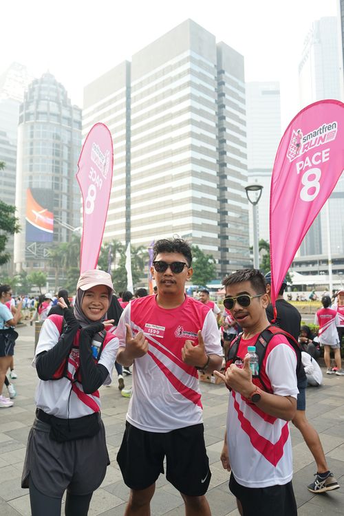 Race photo from Smartfren Run 2024 Vibes