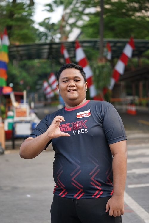 Race photo from One Run 10K Vibes 2024