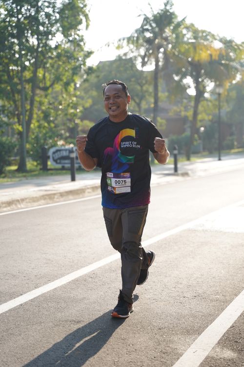 Race photo from WIPRO RUN 2025 - Vitalis Unza 20th Anniversary