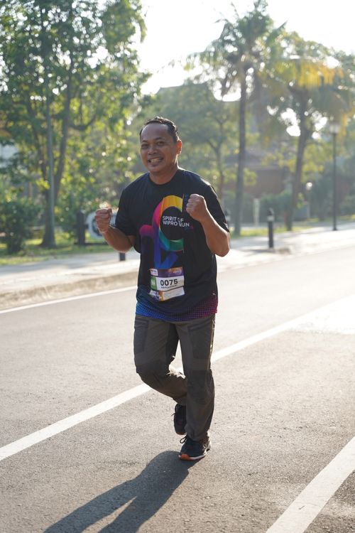 Race photo from WIPRO RUN 2025 - Vitalis Unza 20th Anniversary