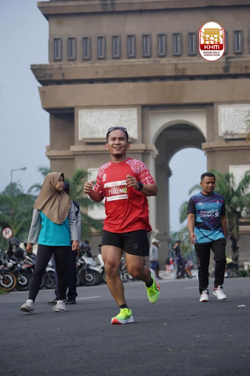 Race photo from Kediri Half Marathon 2025