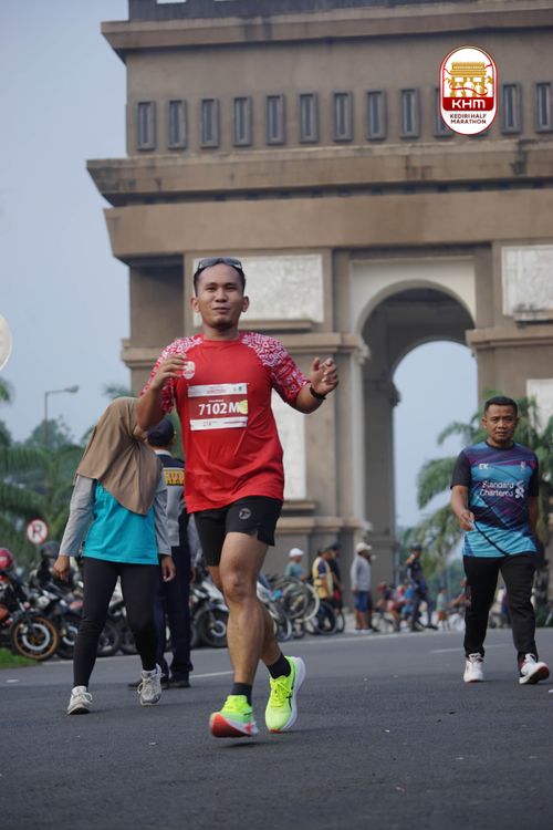 Race photo from Kediri Half Marathon 2025
