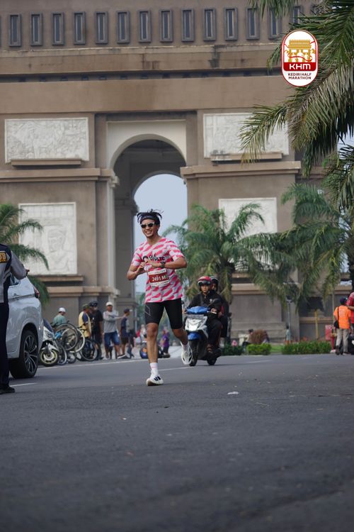 Race photo from Kediri Half Marathon 2025