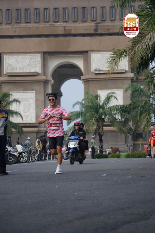 Race photo from Kediri Half Marathon 2025