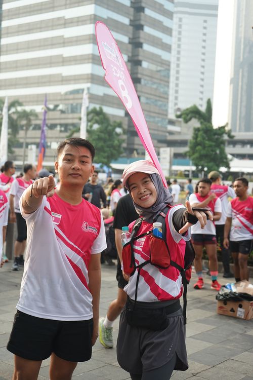 Race photo from Smartfren Run 2024 Vibes