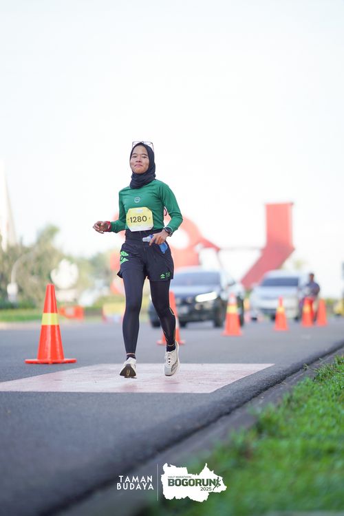 Race photo from Taman Budaya x BOGORUN 2025