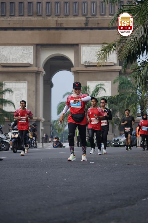 Race photo from Kediri Half Marathon 2025