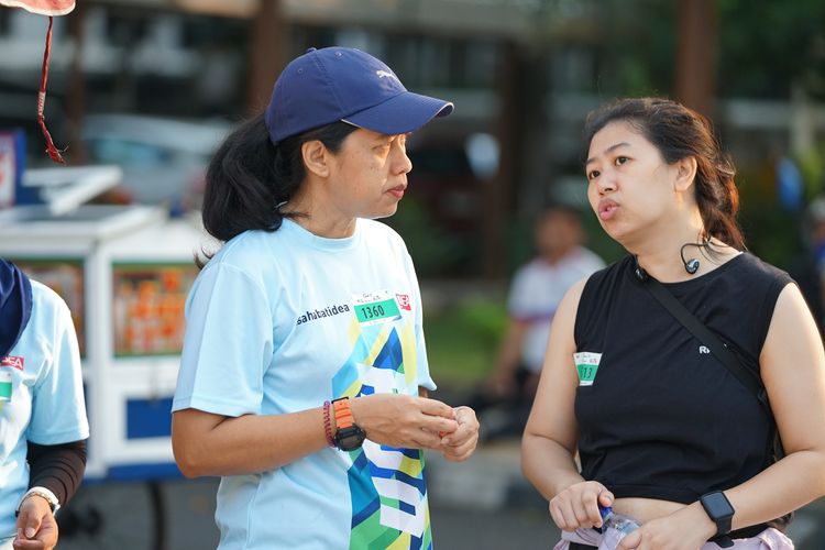 Race photo from Lari Bareng Yuk!