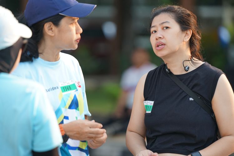 Race photo from Lari Bareng Yuk!